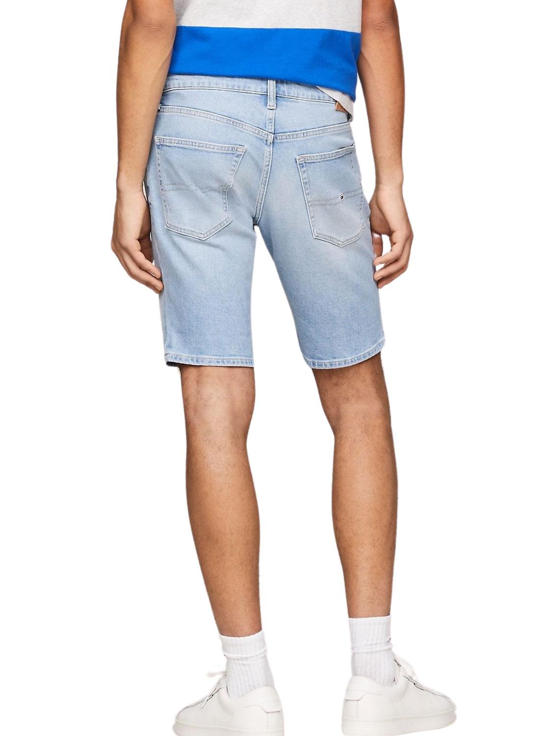 Bermuda Tommy Jeans Scanton Azul Claro Para Homem