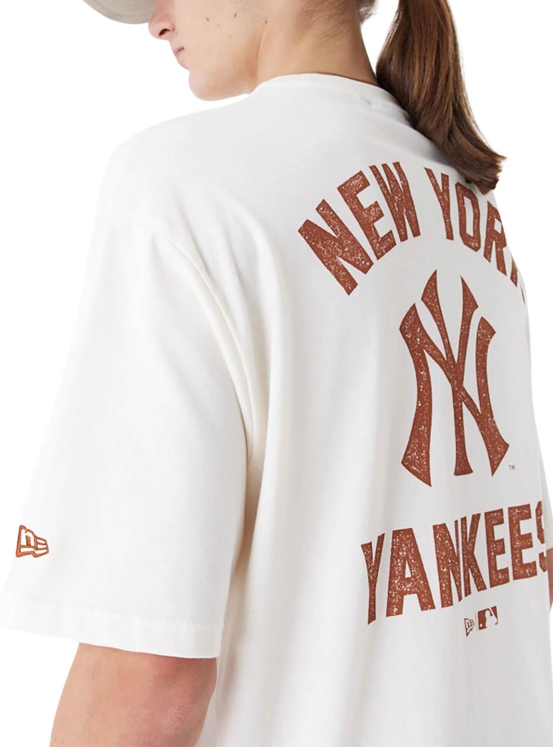 Camiseta New Era New York Yankees MLB Branca Masculina