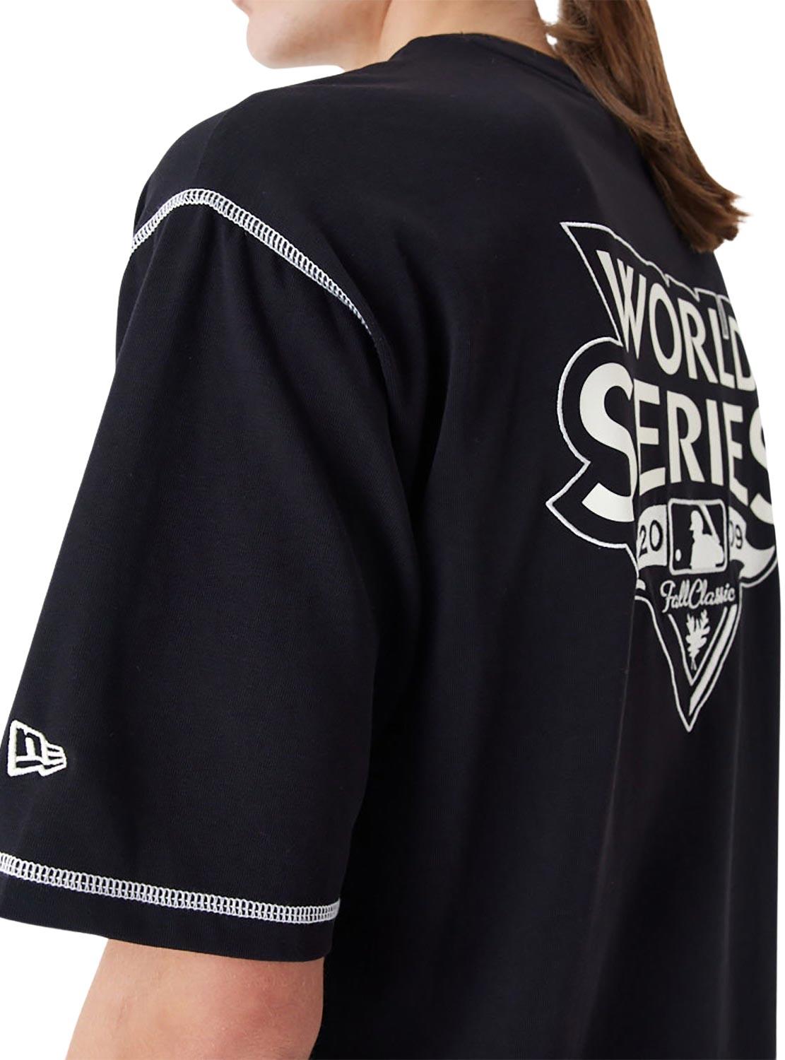 Camiseta New Era New York Yankees MLB Preto Homem