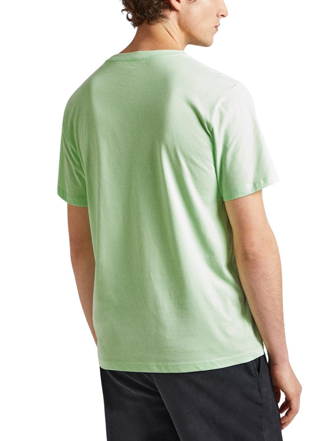 Camiseta Pepe Jeans Claude Verde para Homem