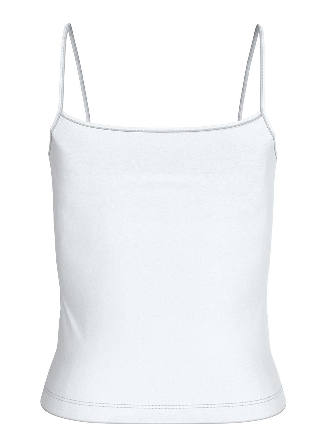 Camiseta Calvin Klein Monologo Strappy Branco Mulher