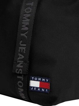 Bolsa Tommy Jeans Tote Preta para Mulher.