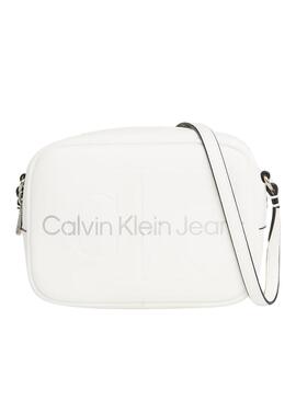 Bolsa Calvin Klein Cam Branco para Mulher