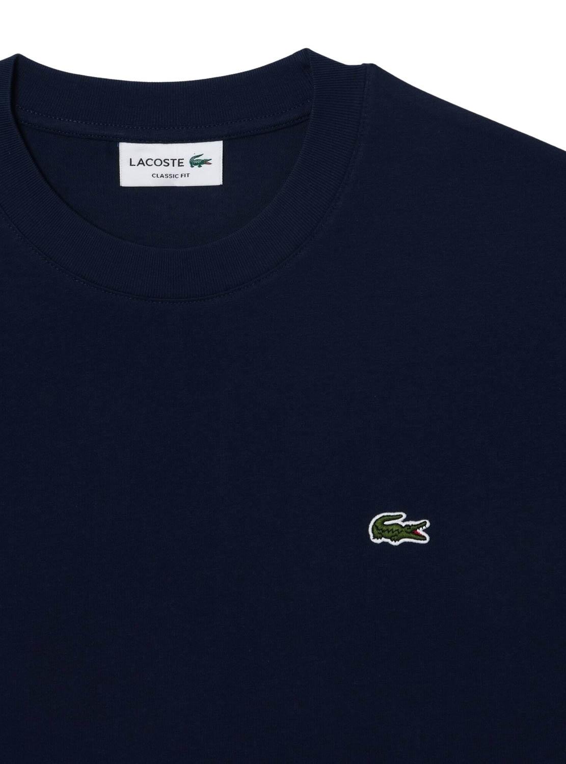 Camisa Lacoste Clássica Marinha para Homem