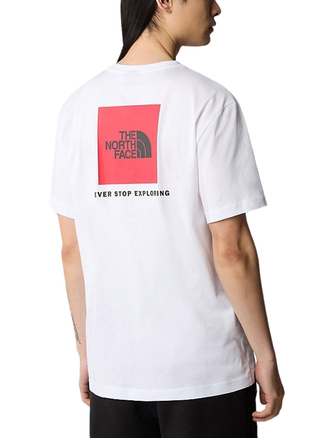 Camiseta The North Face Redbox Branco Homem