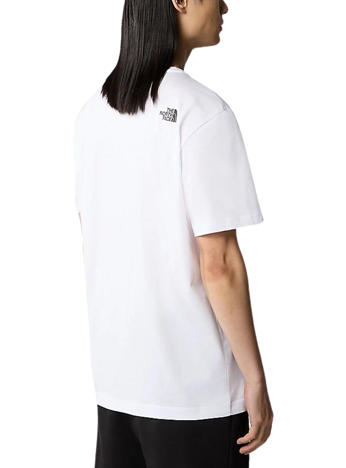 Camiseta The North Face Fine Tee Branco Homem