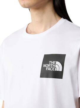Camiseta The North Face Fine Tee Branco Homem