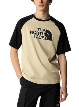 Camiseta The North Face Raglan Easy Beige para Hombre
