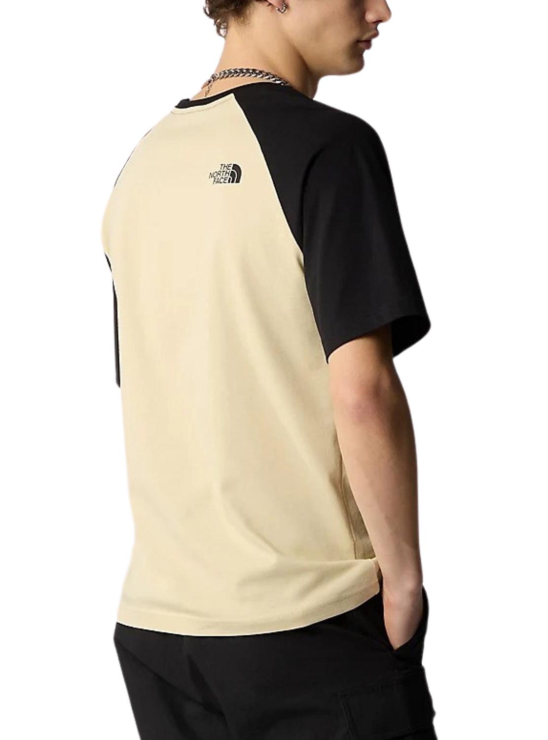 Camiseta The North Face Raglan Easy Beige para Hombre