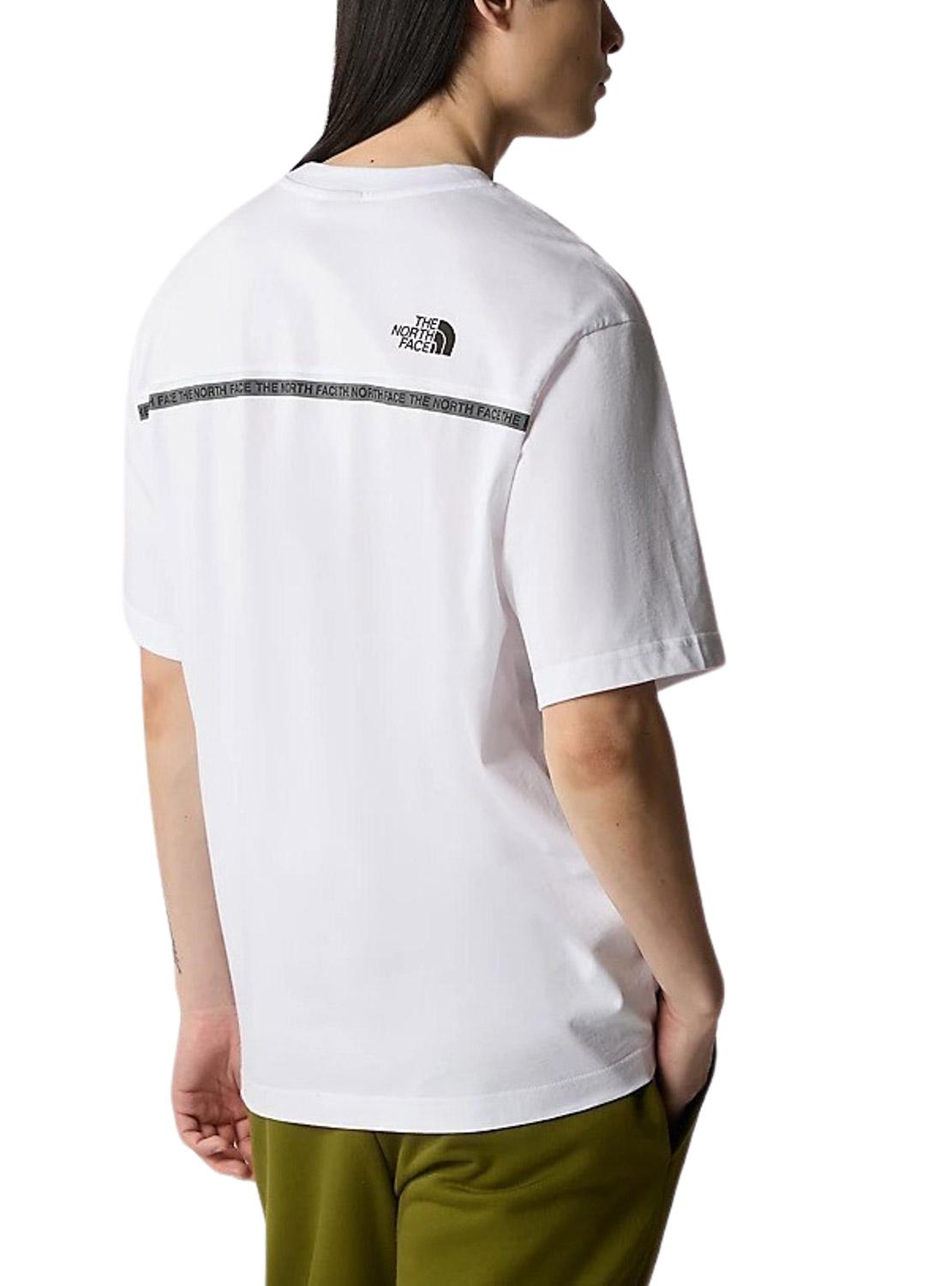 Camiseta The North Face Zumu Relaxed Branca Masculina