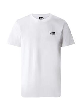 Camiseta The North Face Simple Dome Branco Homem
