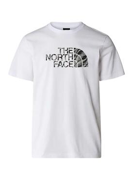 Camiseta The North Face Easy Tee Branco Homem