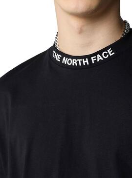 Camiseta The North Face Zumu Relaxada Negra Homem