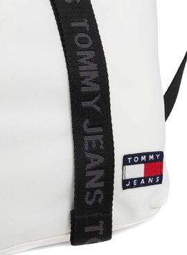 Bolsa Tommy Jeans Mini Tote Essential Branca Mulher