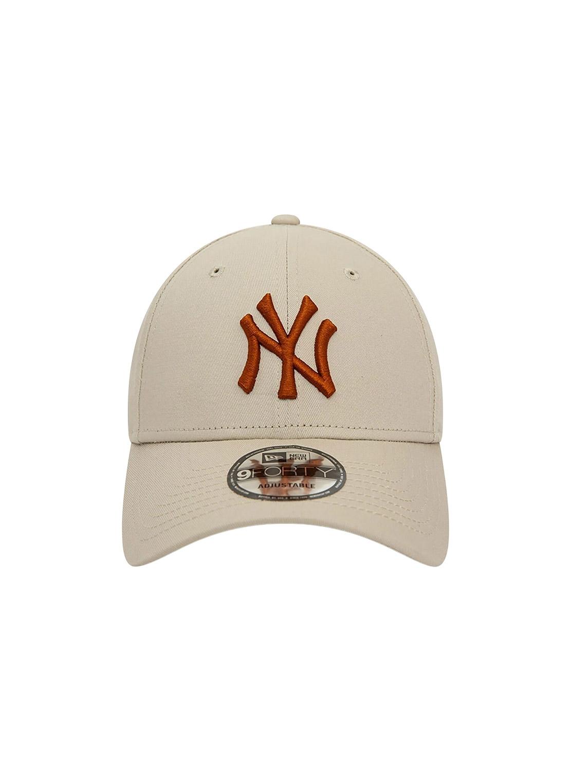 Boné New Era New York Yankees League 9FORTY Bege