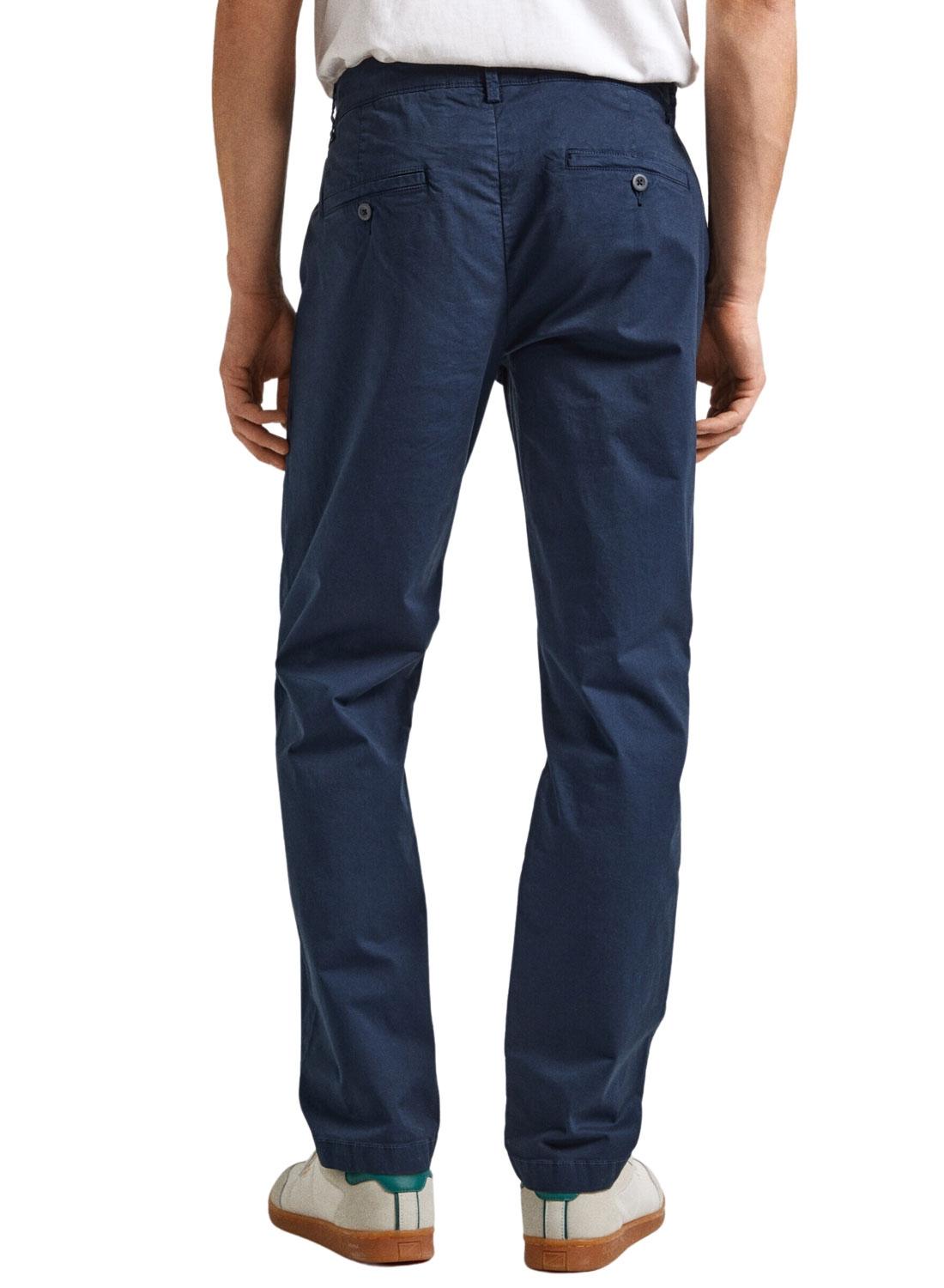 Calça Pepe Jeans Slim Chino Marinho para Homem