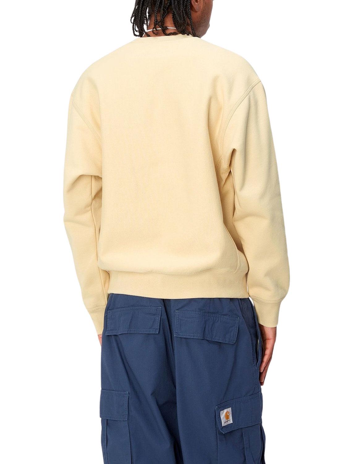 Moletom Carhartt American Script Amarelo