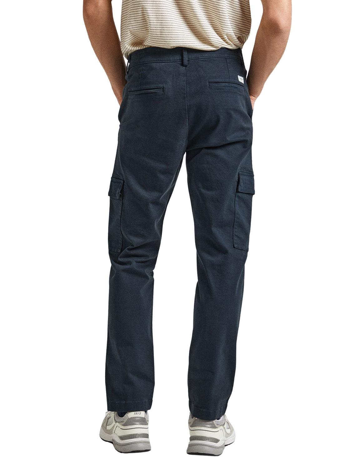 Calça Pepe Jeans Twill Azul-marinho para Homem