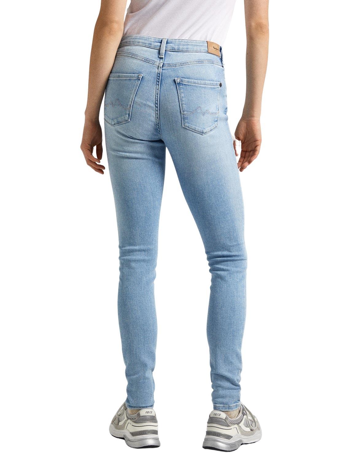 Calça Jeans Pepe Jeans Skinny Azul Mulher