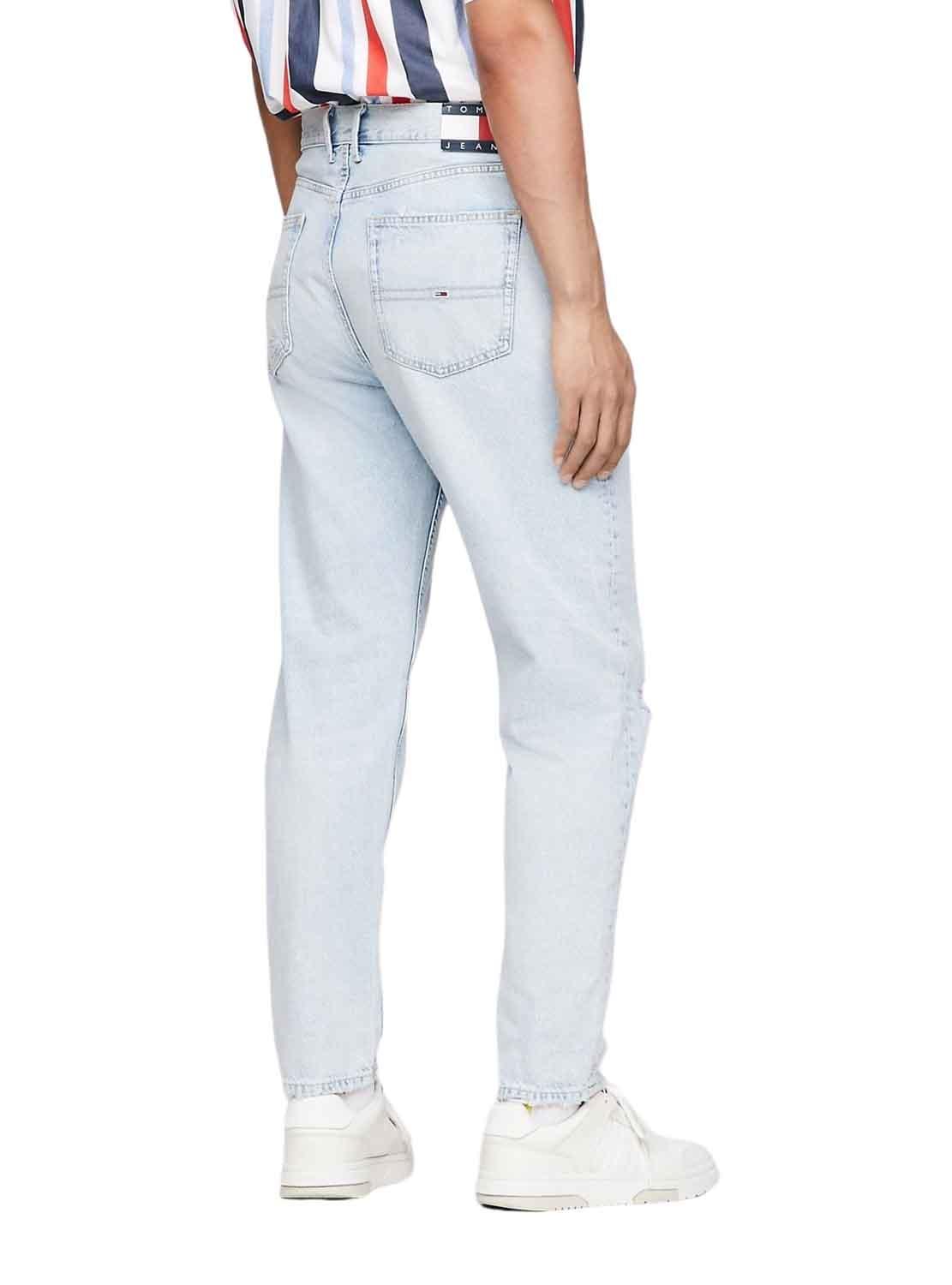 Calça de ganga Tommy Jeans Isaac Azul Homem