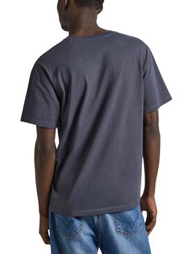 Camiseta Pepe Jeans Single Cardiff Cinza Masculina