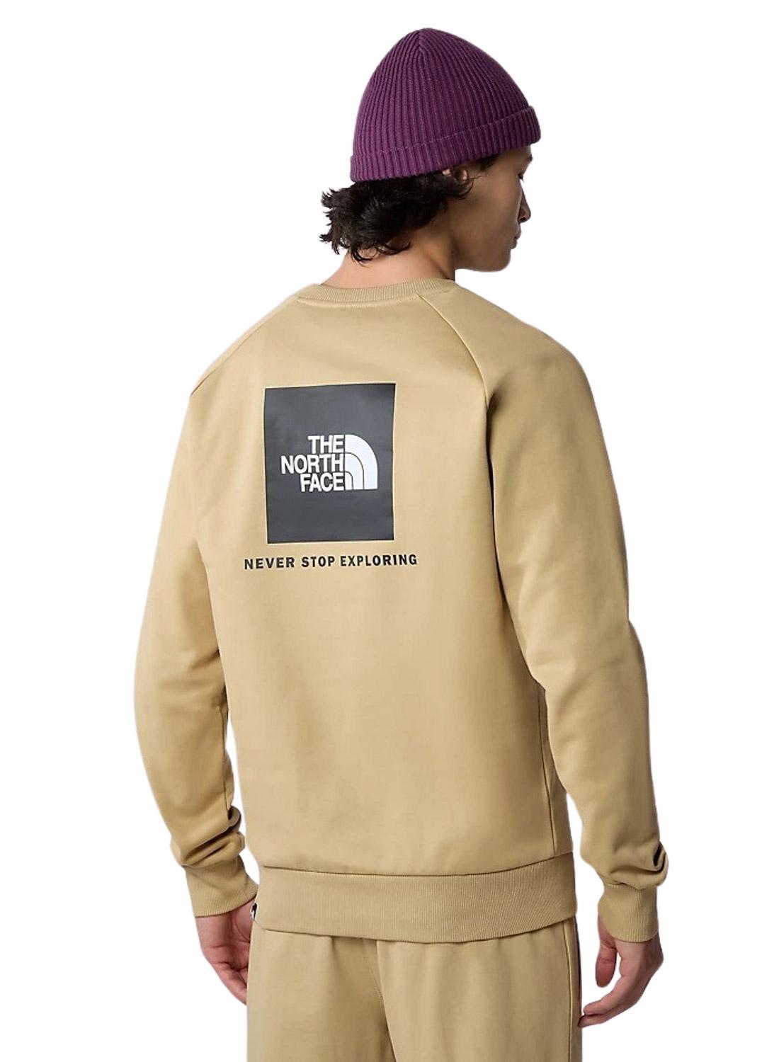 Moletom The North Face Redbox Bege para Homem.