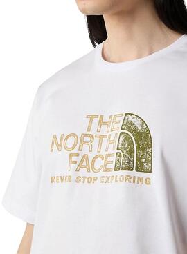 Camiseta The North Face Rust 2 Branca Para Homem