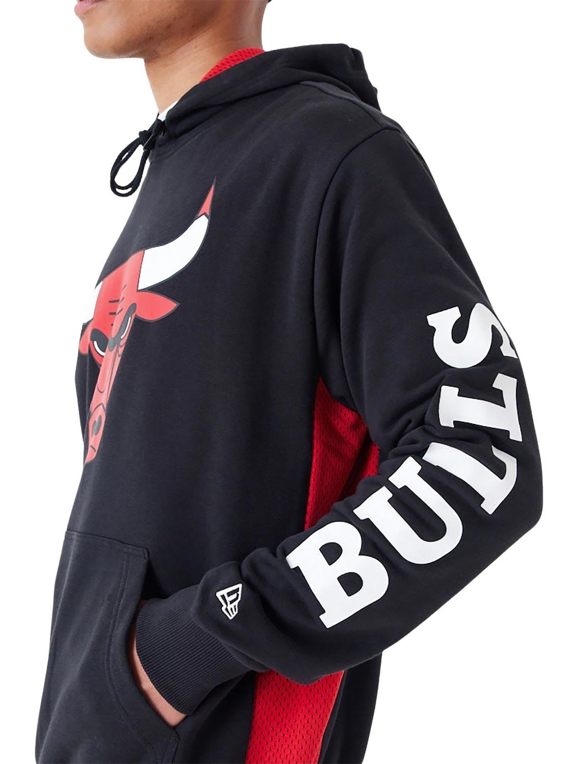 Moletom New Era Chicago Bulls NBA Preto Masculino