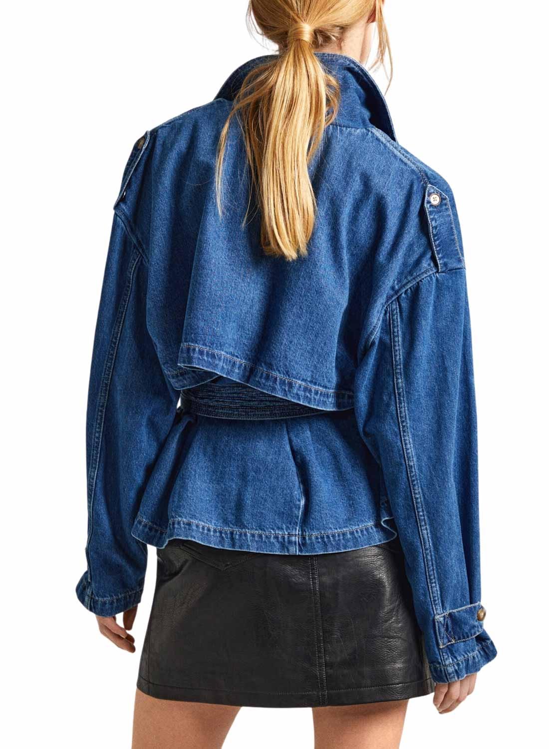 Trench Pepe Jeans Dune Denim para Mulher