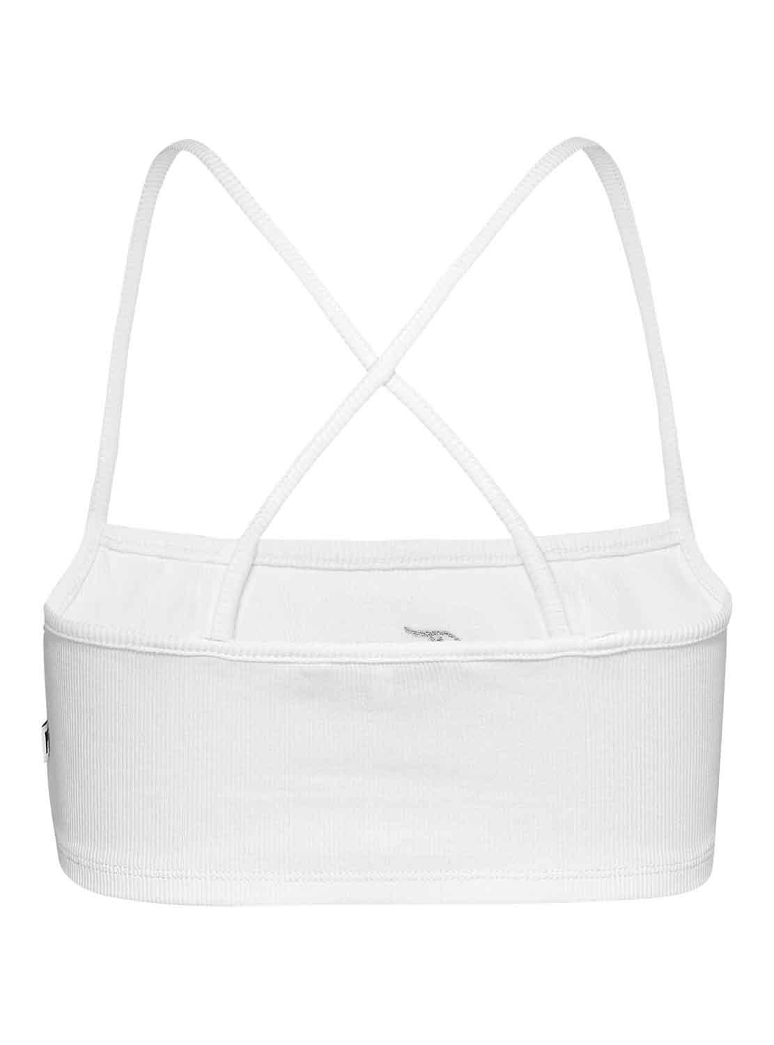 Top Tommy Jeans Strap Branco para Mulher