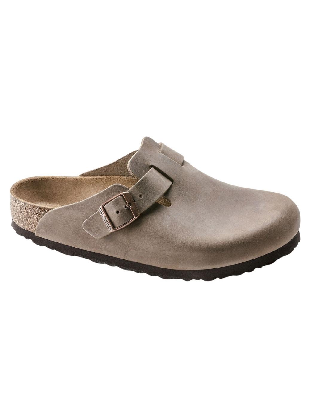 Tamancos Birkenstock Boston Óleo Bege para Mulheres