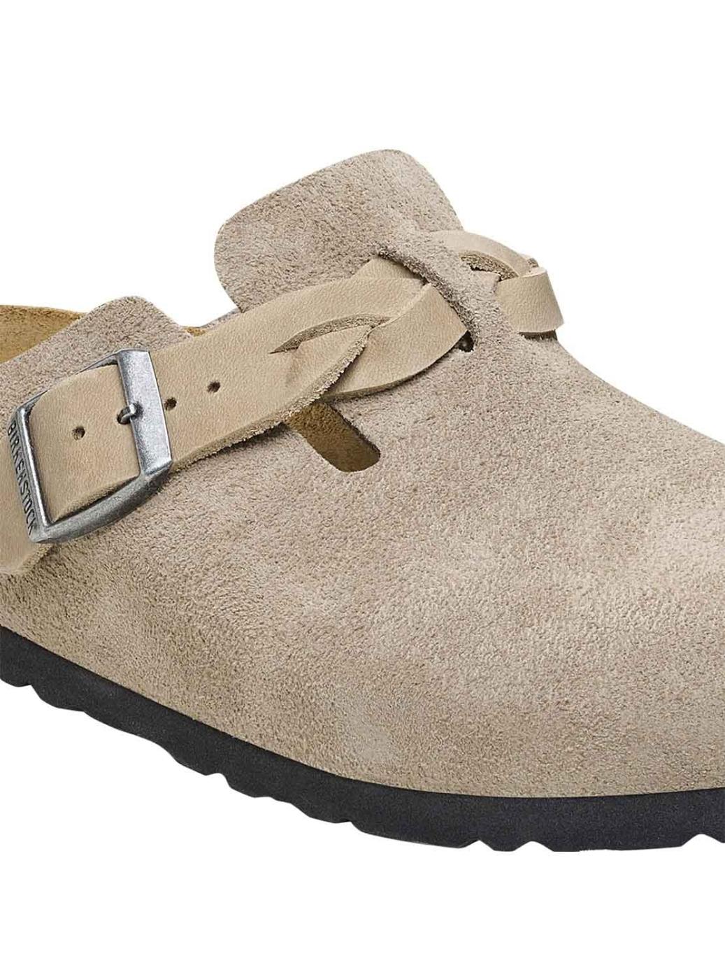 Tamancos Birkenstock Boston Trançados Topo para Mulher.