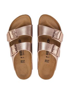 Sandálias Birkenstock Arizona BF Cobre para Mulher