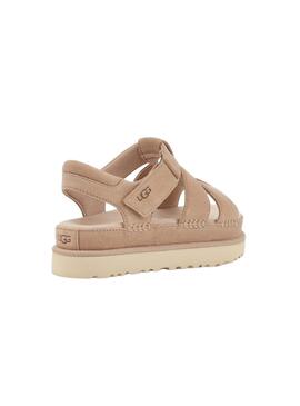 Sandálias UGG Goldenstar Strap Beige para Mulher.