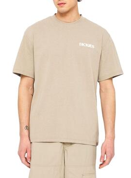 Camiseta Dickies Herndon Bege Para Homem