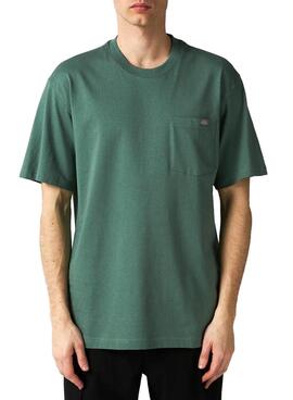 Camiseta Dickies Luray Pocket Verde para Homem