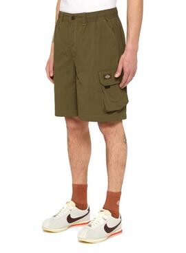 Bermuda Dickies Jackson Cargo Verde para Homem