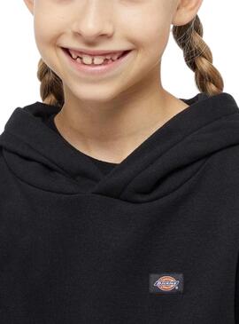 Moletom Dickies Youth Oakport Hoodie Preto para Meninos e Meninas