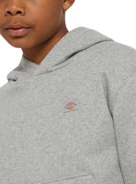 Moletom Dickies Youth Oakport Hoodie Cinza para Meninos