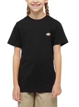 Camiseta Dickies Mapleton Tee Preto para Menina