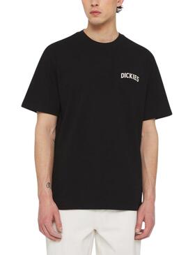 Camiseta Dickies Elliston Preto Para Homem