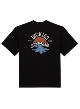 Camiseta Dickies Beach Tee Preta Para Homem