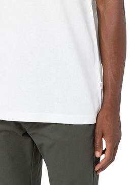 Camiseta Dickies Luray Bolso Branco Para Homem