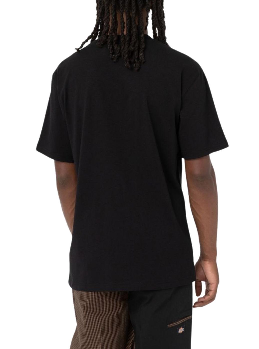 Camiseta Dickies Luray Pocket Preta para Homens