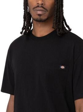 Camiseta Dickies Luray Pocket Preta para Homens