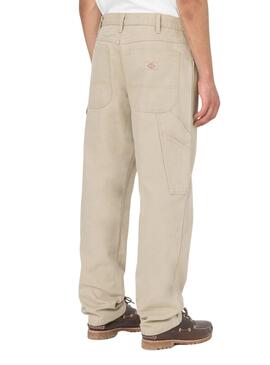 Calça Carpenter Dickies Duck Bege para Homens