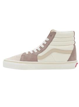 Tênis Vans SK8 Hi Cinza para Mulher.