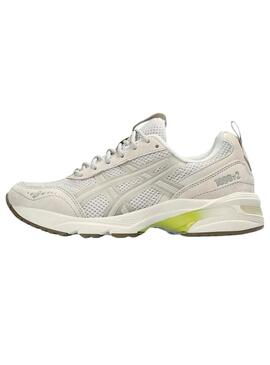 Tênis Asics Gel 1090 V2 Branco e Neon Para Mulher