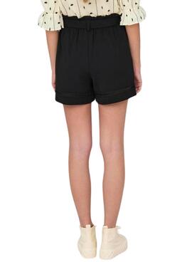 Shorts Only Franci Negro para Mulher.