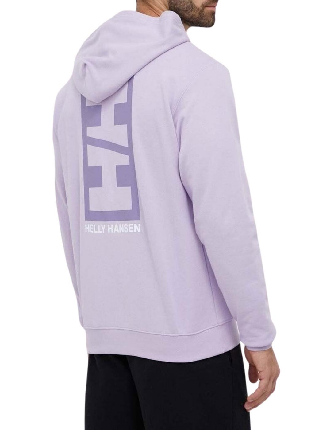 Moletom Helly Hansen Core Roxo Para Homens